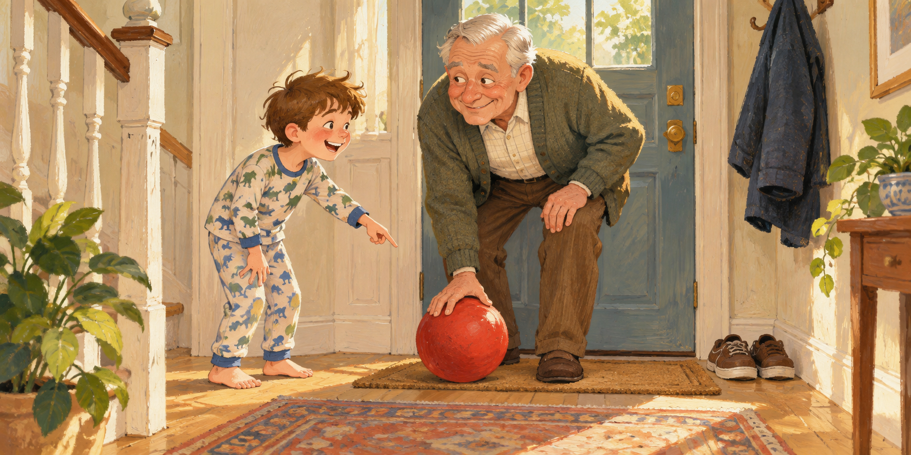 It’s Saturday, Grandpa