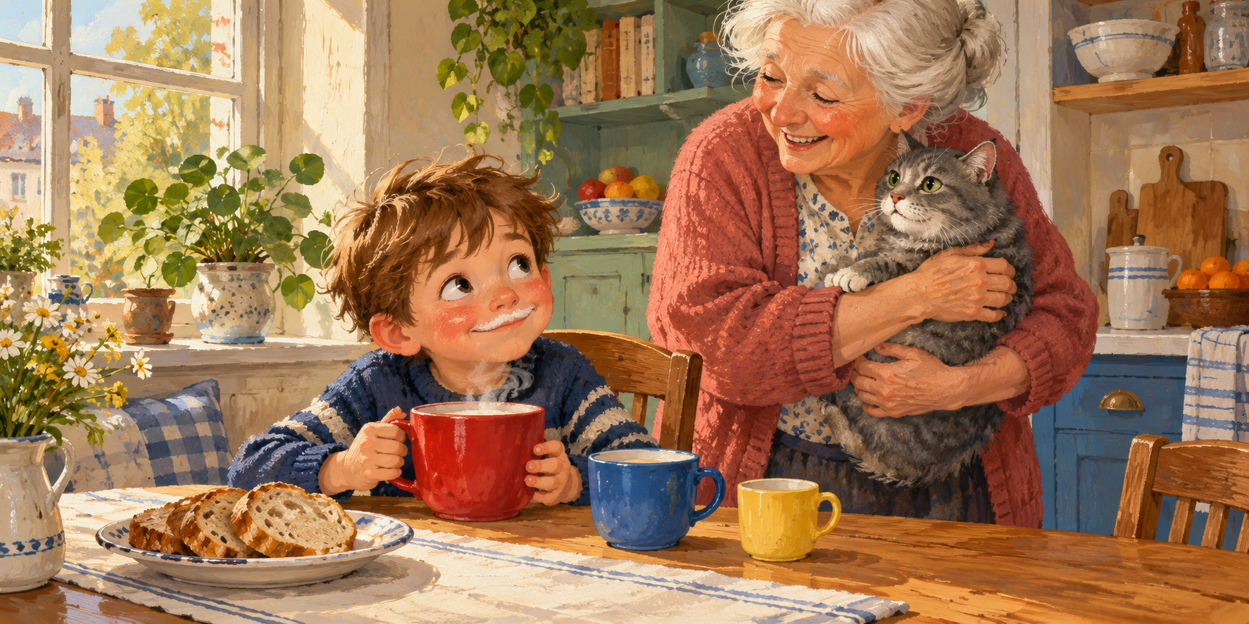 Three Cups of Milk