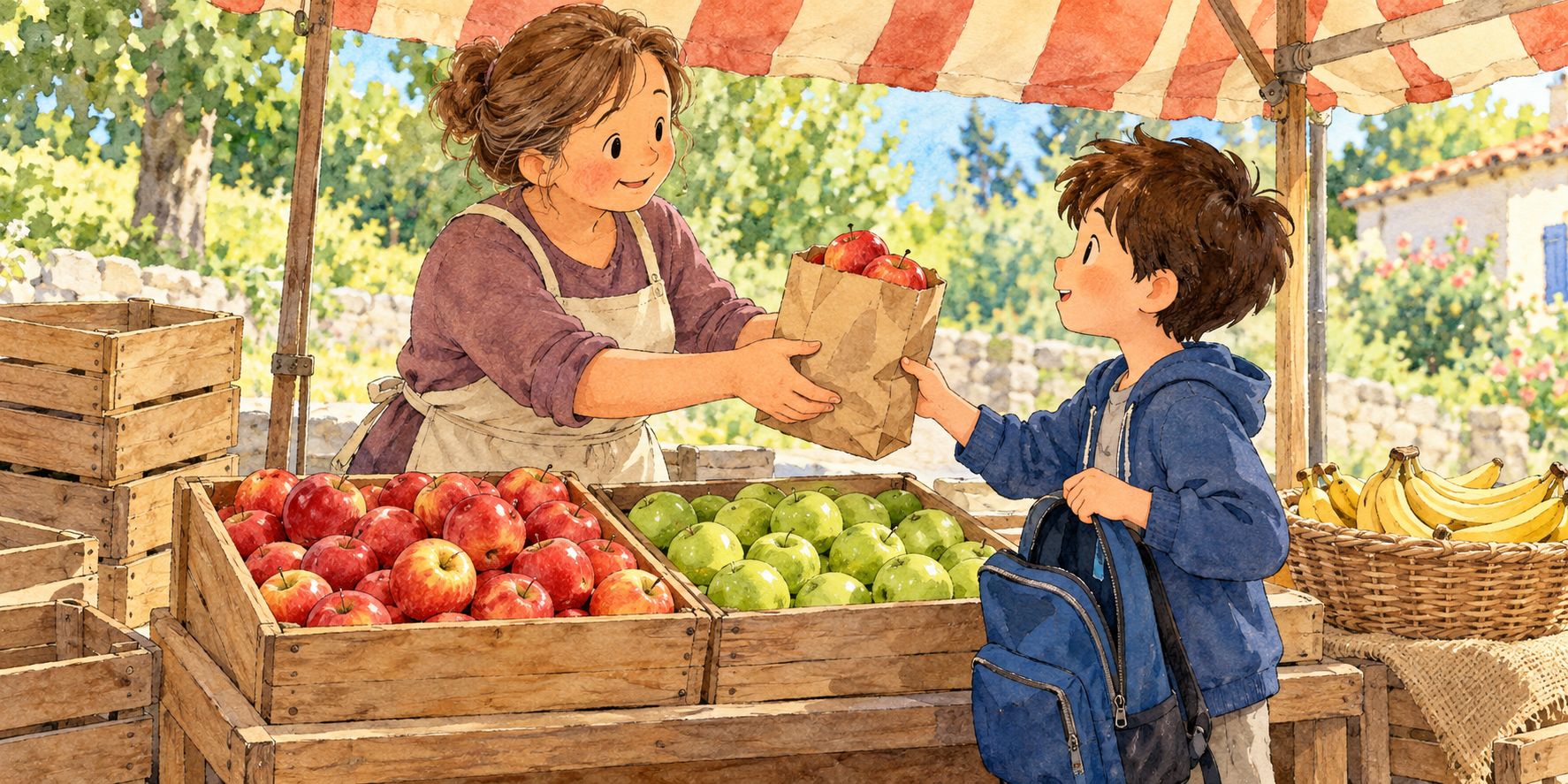 Seven Apples