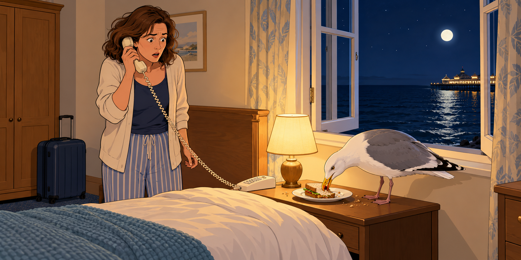 The Visitor in Room 34