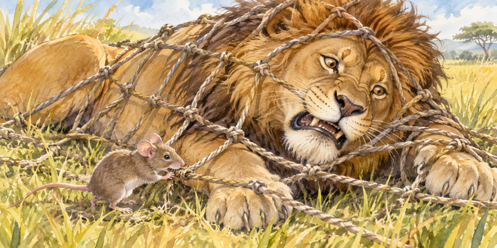 The Lion and the Mouse