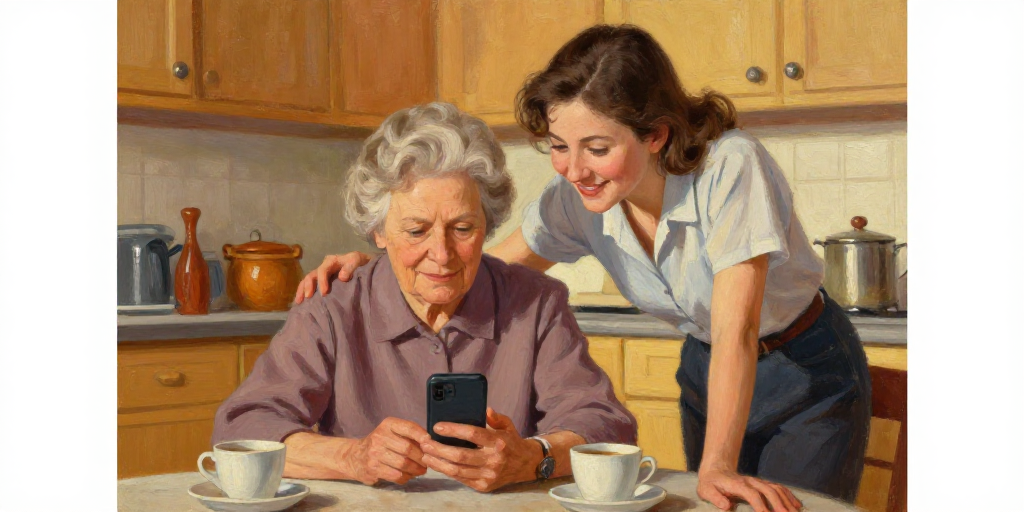 Nonna’s First Text