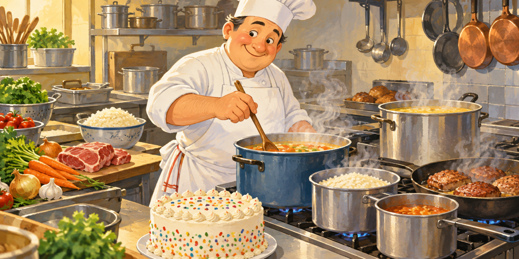 A Day with a Cook