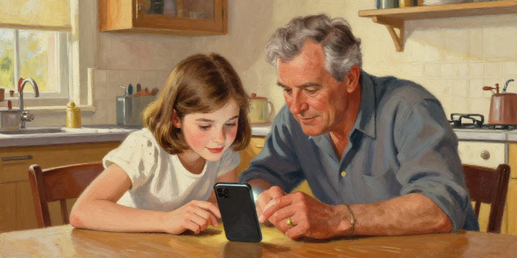 Grandpa's New Phone