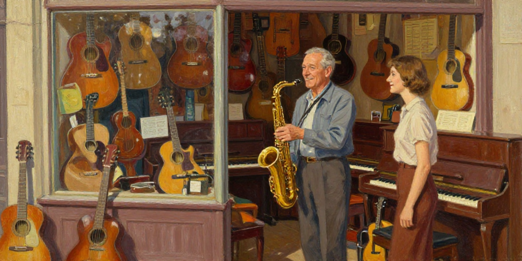 The Old Saxophone