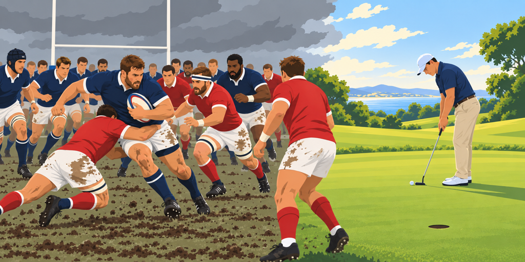 Two Games, Two Worlds