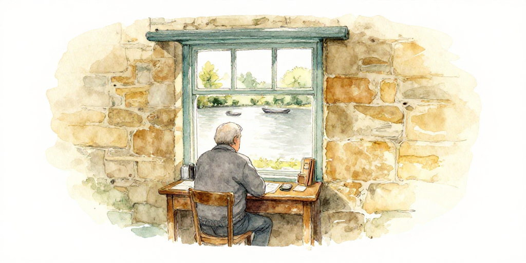 The Poet Above the Bakery