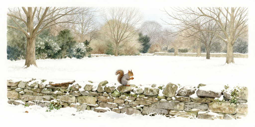 The Squirrel and the Wall