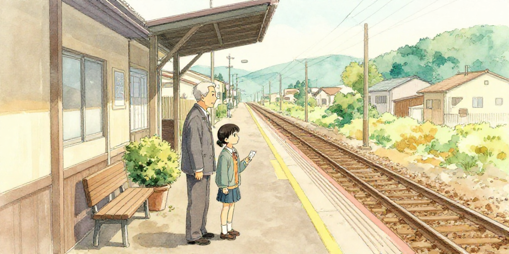 おじいちゃんの駅