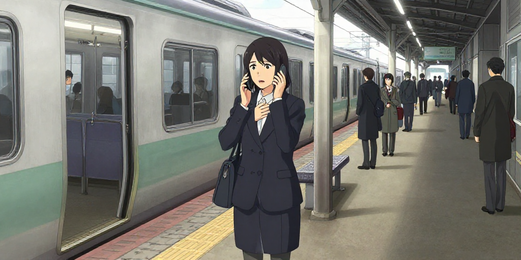 課長への電話