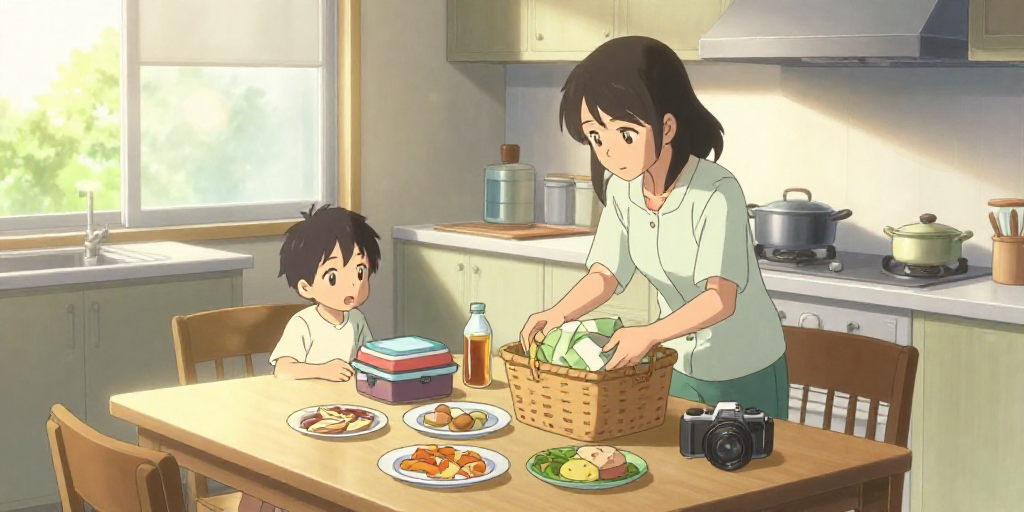 ピクニックの準備