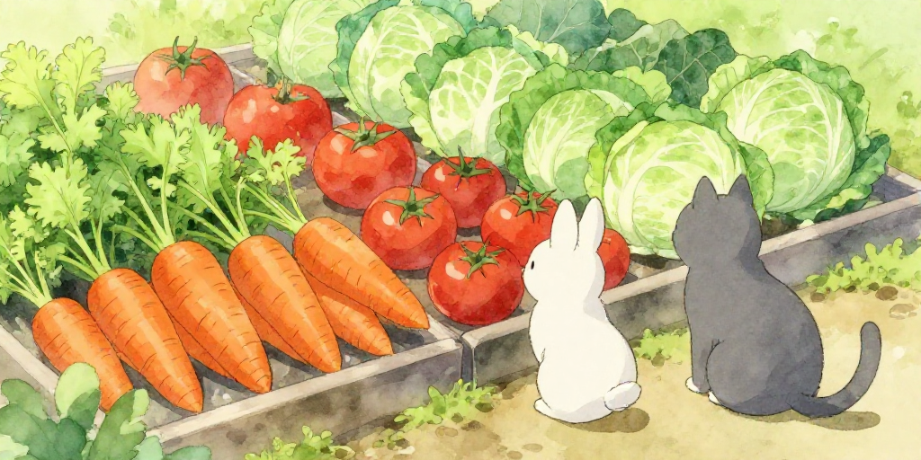 どっちの野菜？