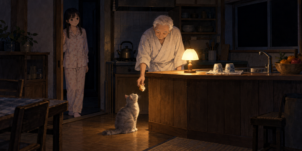 夜の小さい声