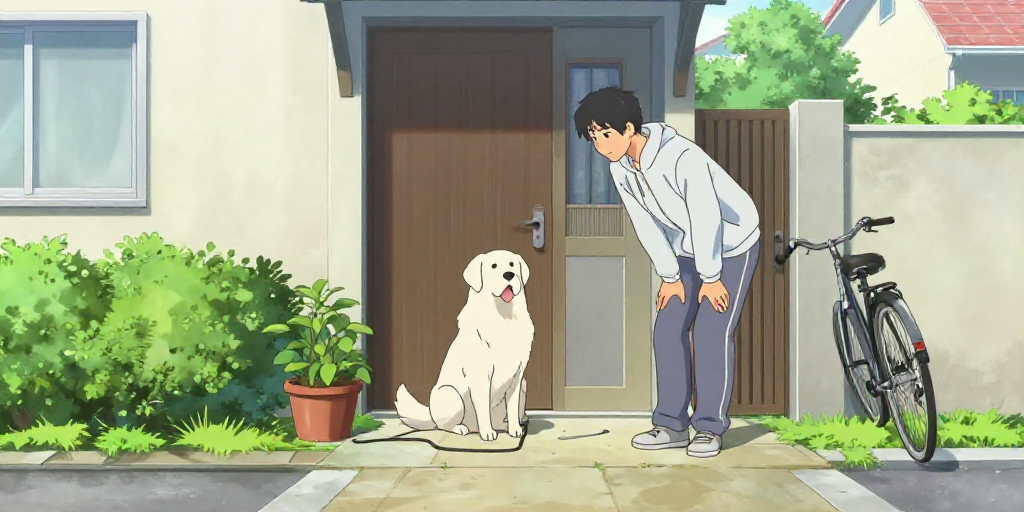 犬と走る
