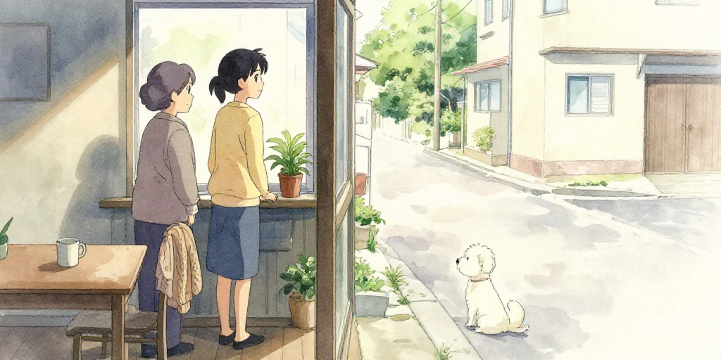 隣の犬
