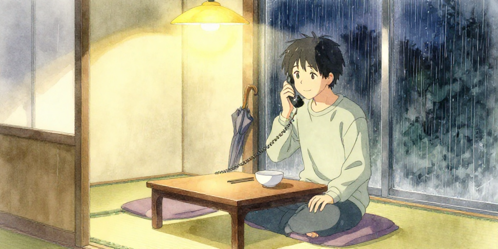 夜の電話