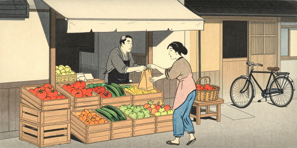 八百屋で