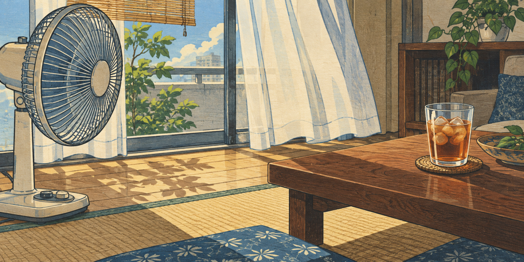 夏の暑さに負けないための三つのこと