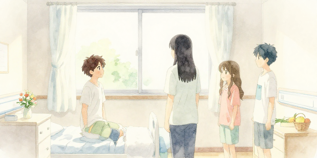 お見舞いに行く時