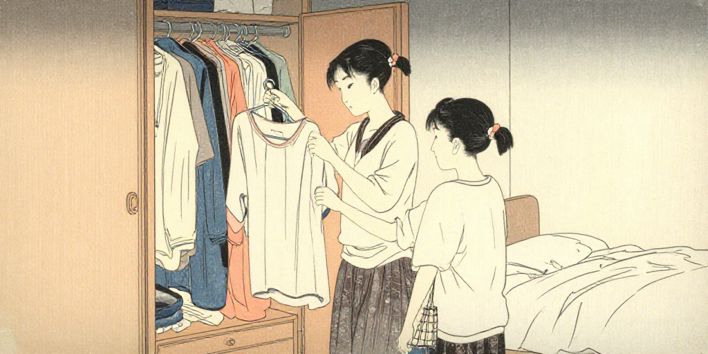 その洋服、貸して