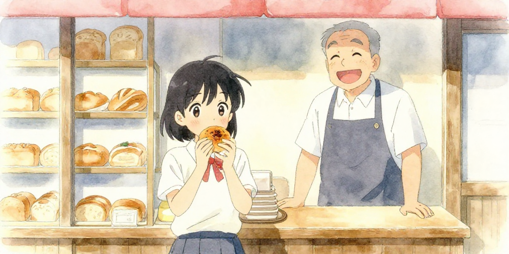 焼きたてのパン