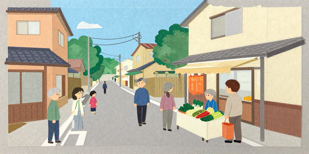 人をつなぐ小さな市場