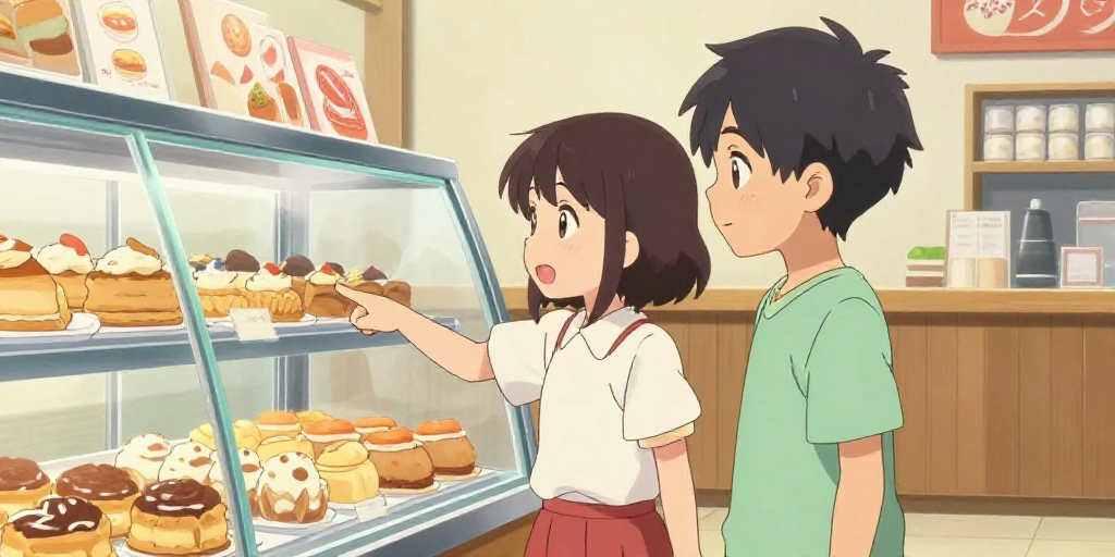一つずつ、半分ずつ