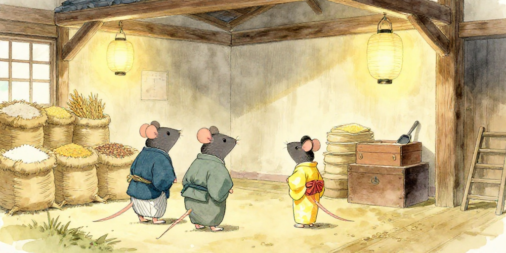 ねずみの嫁入り(一)