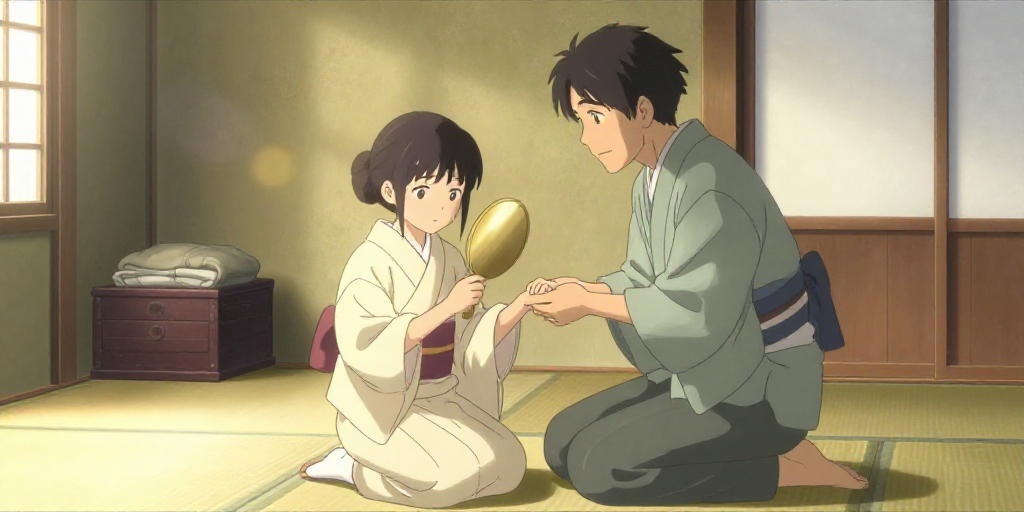 松山鏡(三の二)