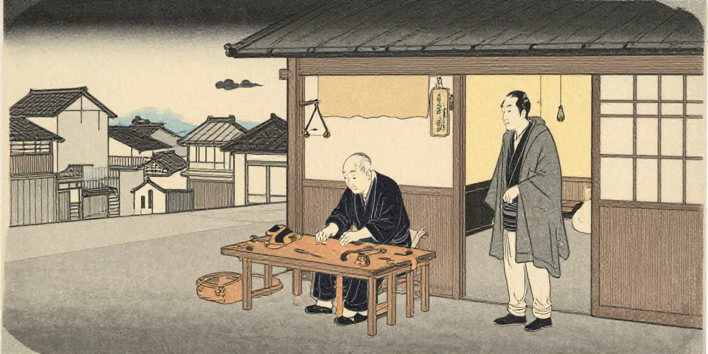 王さまと靴屋(一)