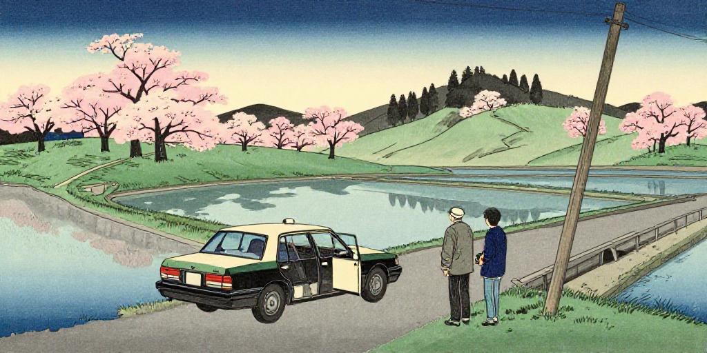六本の桜