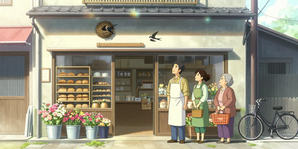巣の下の板