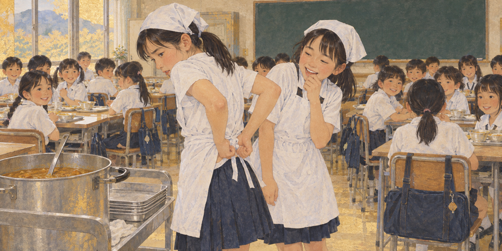 一年生のエプロン