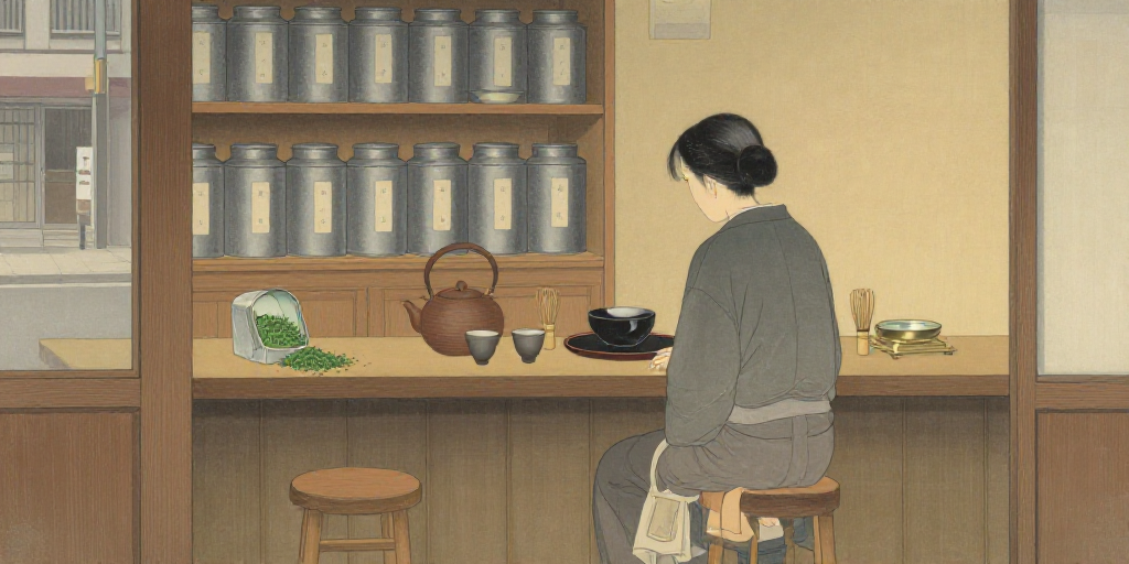 駅前のお茶屋さん