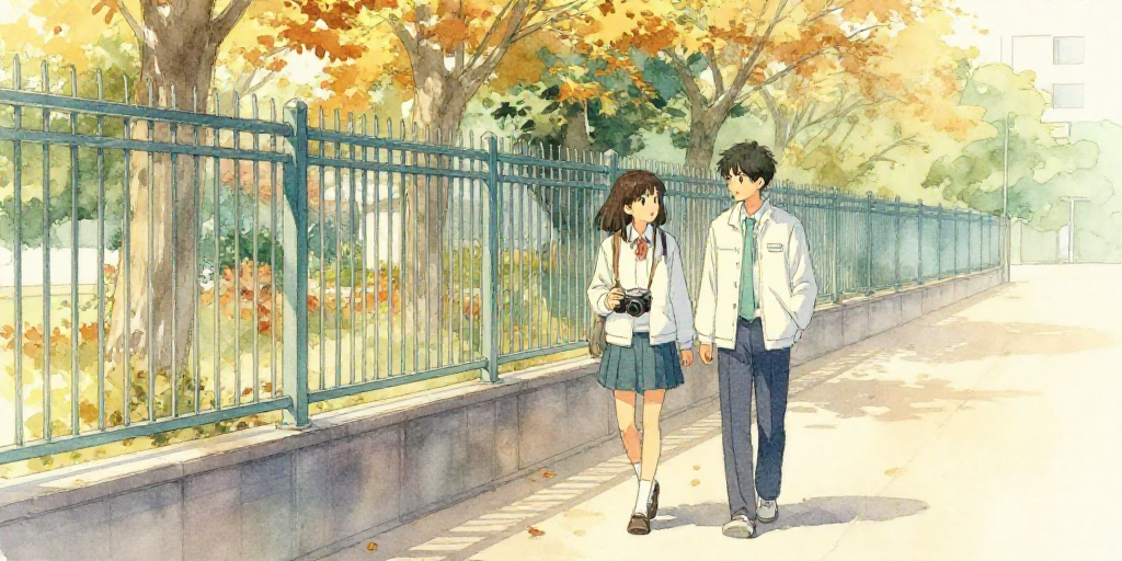 駅の裏の公園
