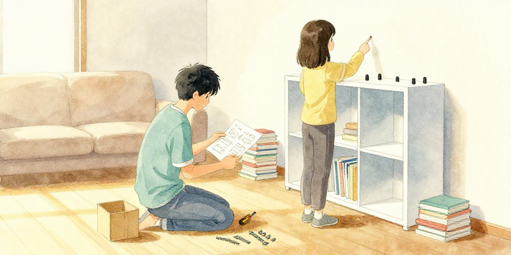 本棚の足