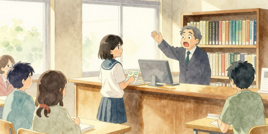 図書館では静かに