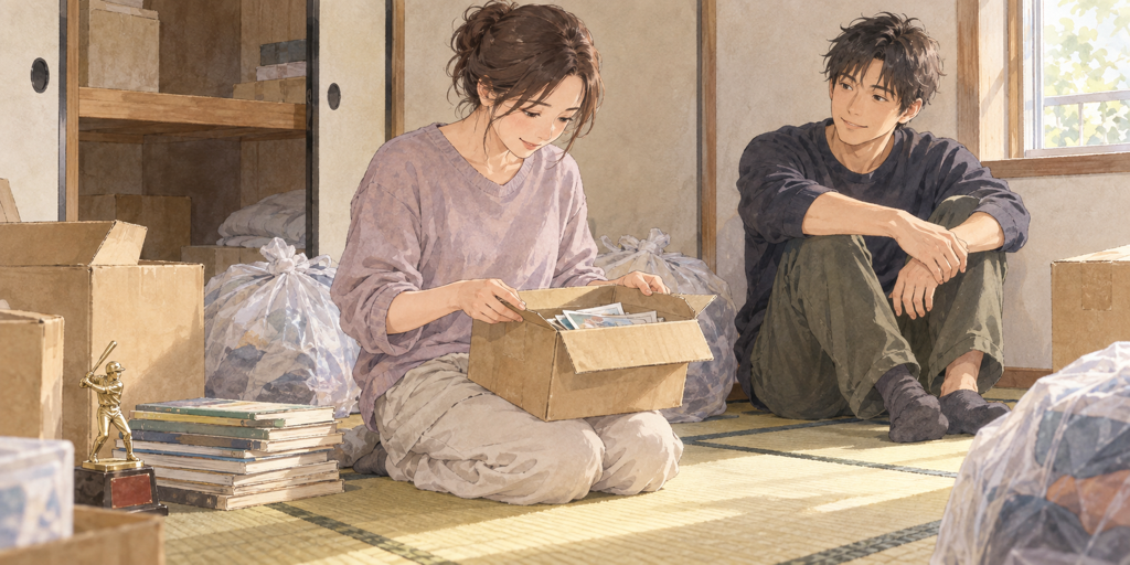 押し入れの奥の箱