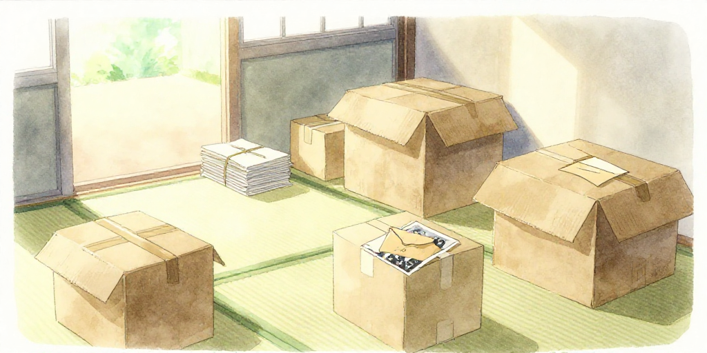 「保留」と書いた封筒