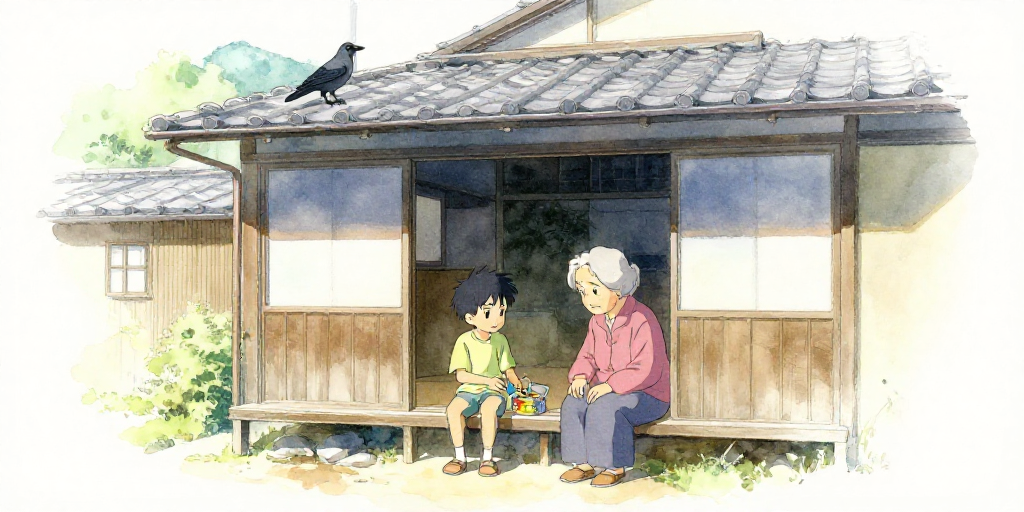 借りるだけのカラス