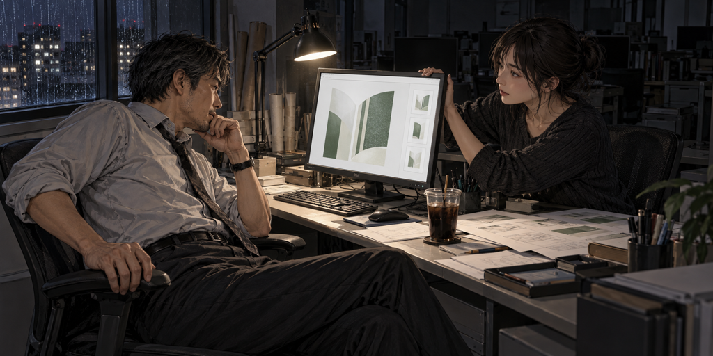 締め切りの前の夜