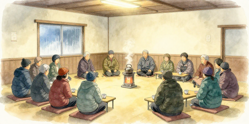 六時十分のバス停
