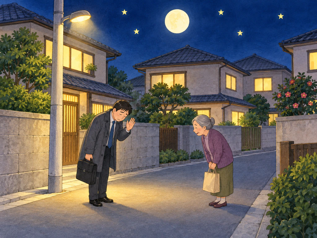 夜の 道