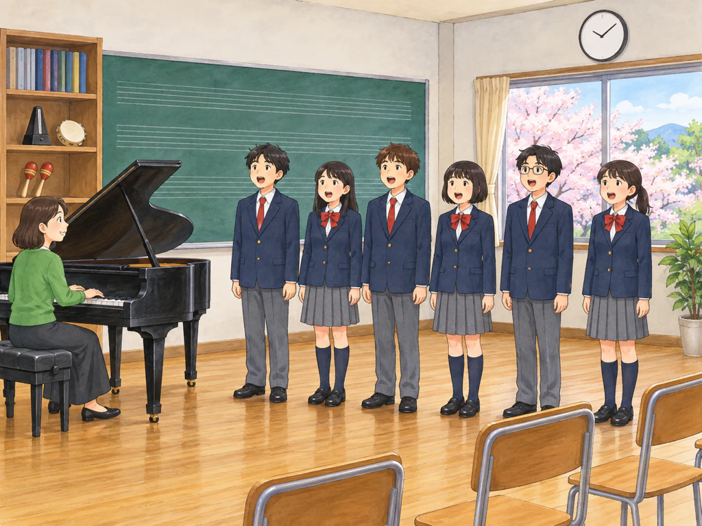 みんなで 歌う