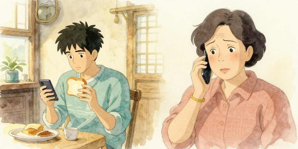 妈妈的电话