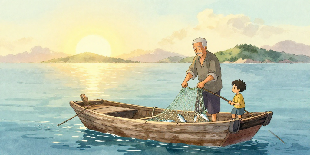 海边的早上