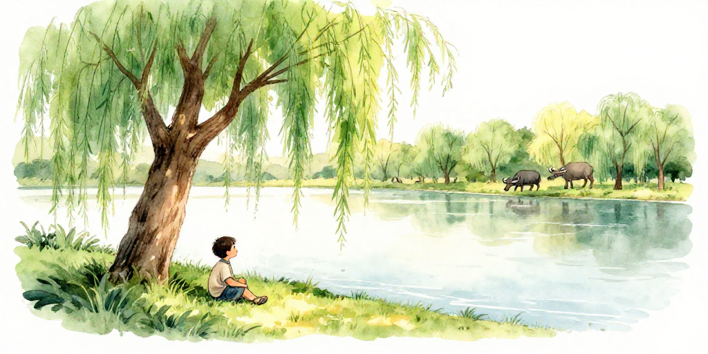 王冕画荷（二）