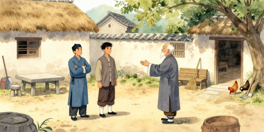 王冕画荷（七）