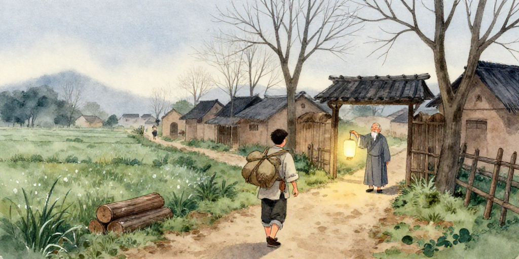 王冕画荷（十）