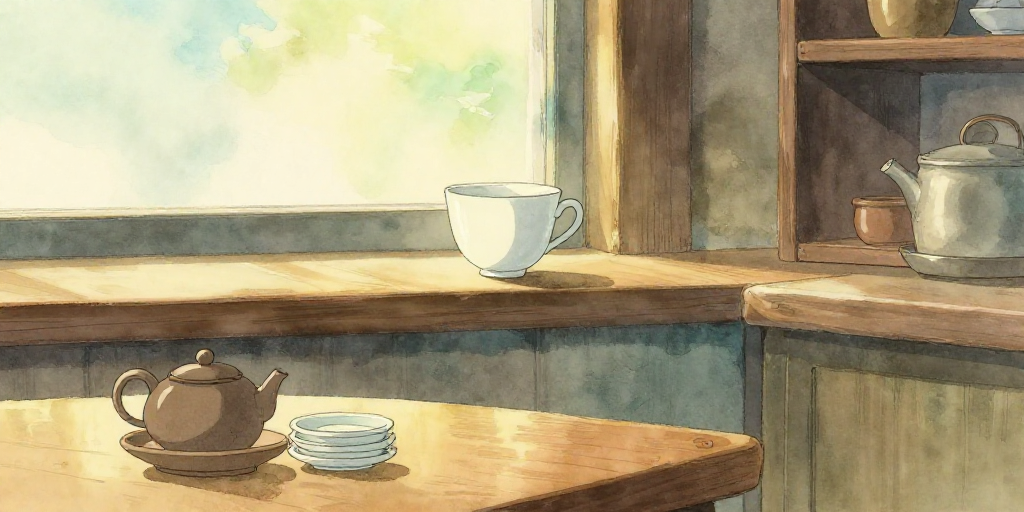 一个茶杯